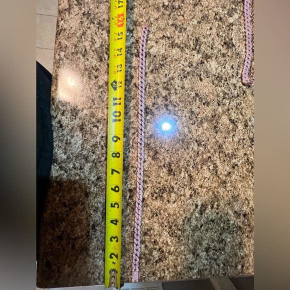 Rose Cuban link choker - Picture 4 of 4